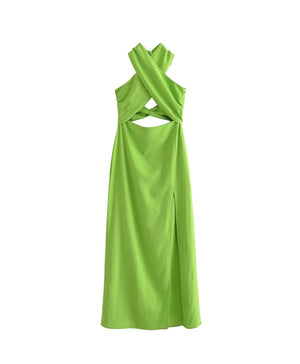 APPLE WRAP AROUND DRESS