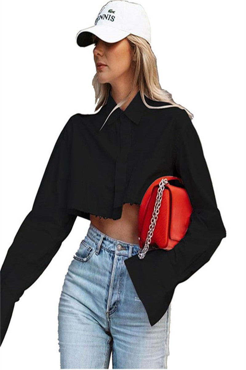 CROP BLOUSE TOP