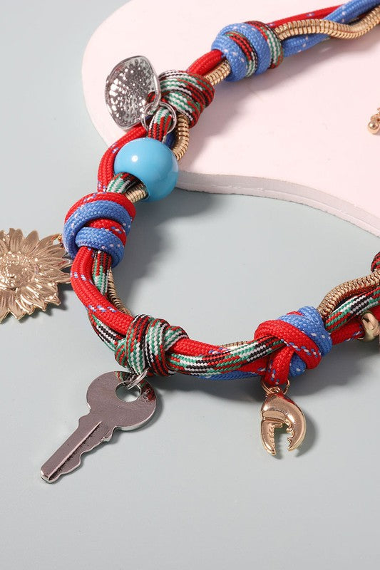 BRAIDED CHAIN NECKLACE
