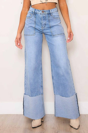 FOLDED UP JEANS