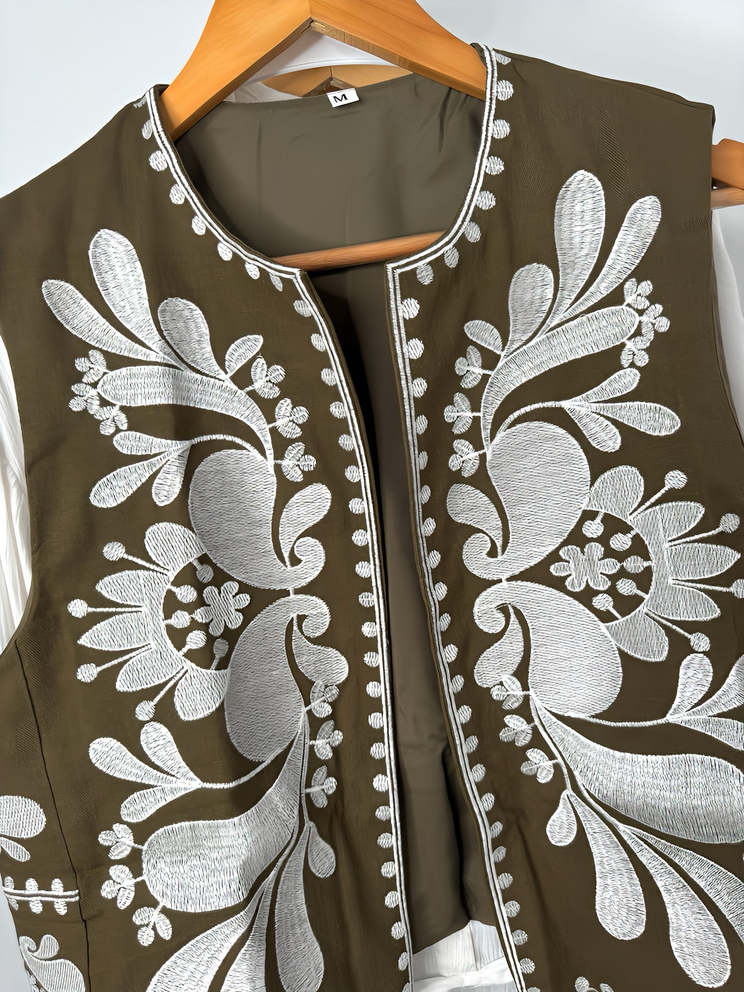 Embroidered Vest